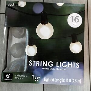 Indoor/outdoor string lights